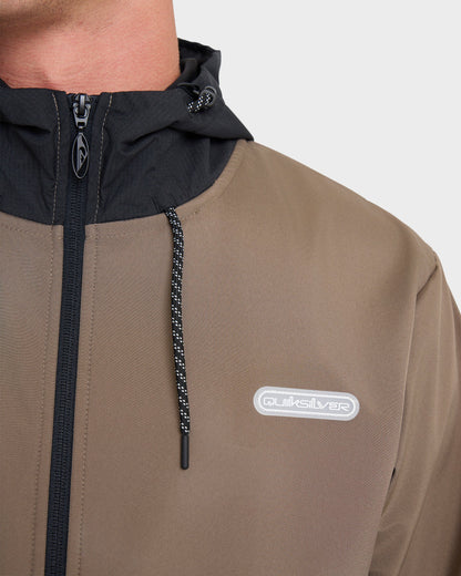High Altitude Soft Shell Snow Jacket - Fallen Rock | Quick Silver