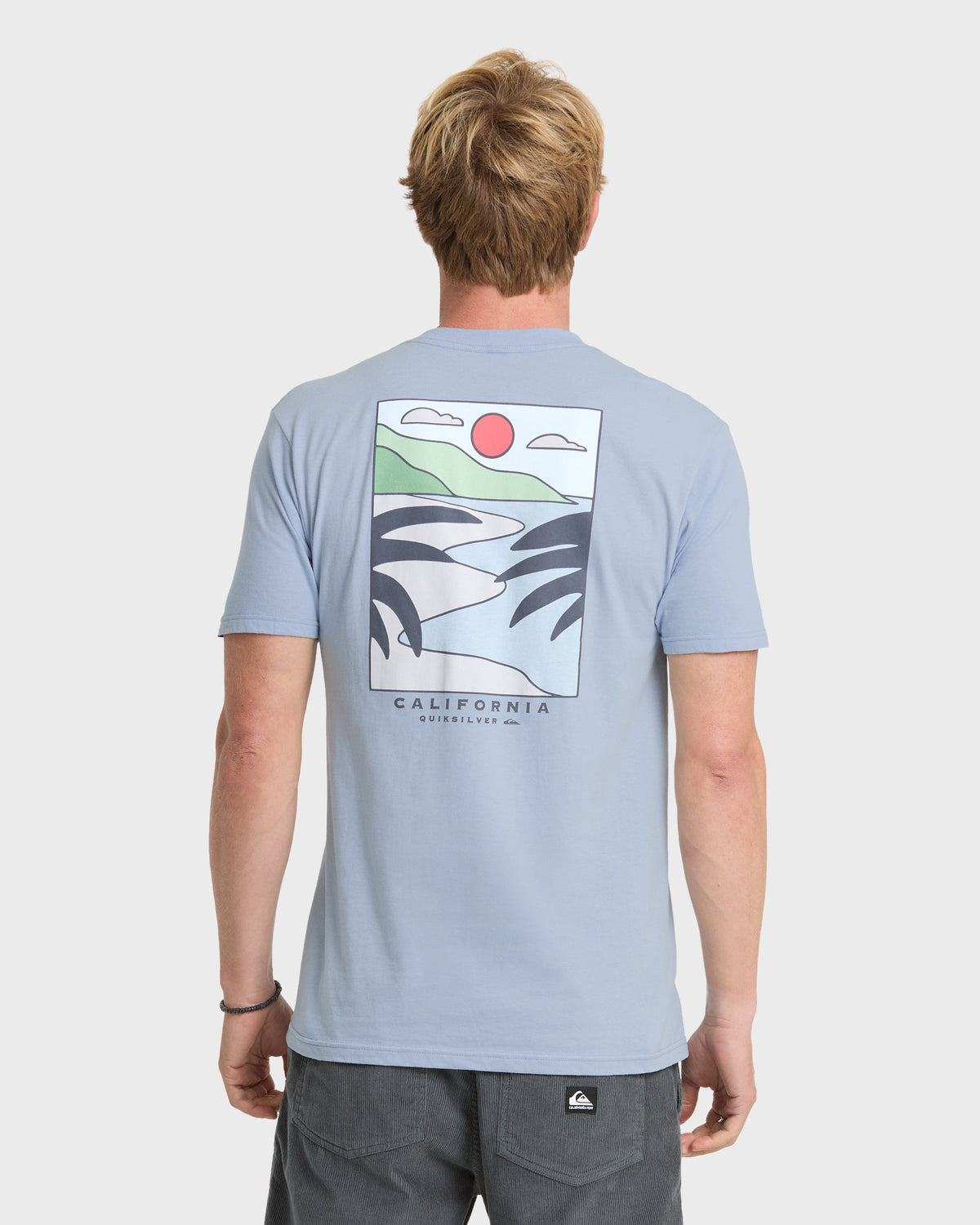 Ca PCH Cruisin T-Shirt - Ashley Blue | Quick Silver