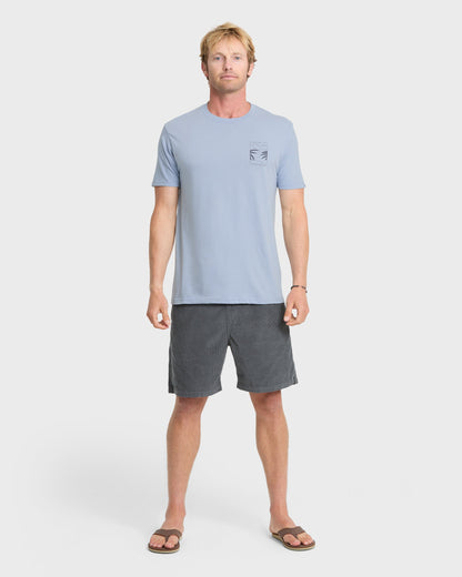 Ca PCH Cruisin T-Shirt - Ashley Blue | Quick Silver