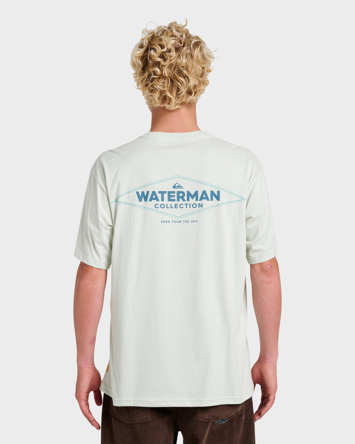 Waterman Diamond Classic T-shirt - Smoke | Quick Silver