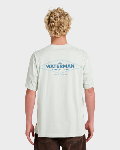 Waterman Diamond Classic T-shirt - Smoke | Quick Silver