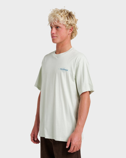 Waterman Diamond Classic T-shirt - Smoke | Quick Silver