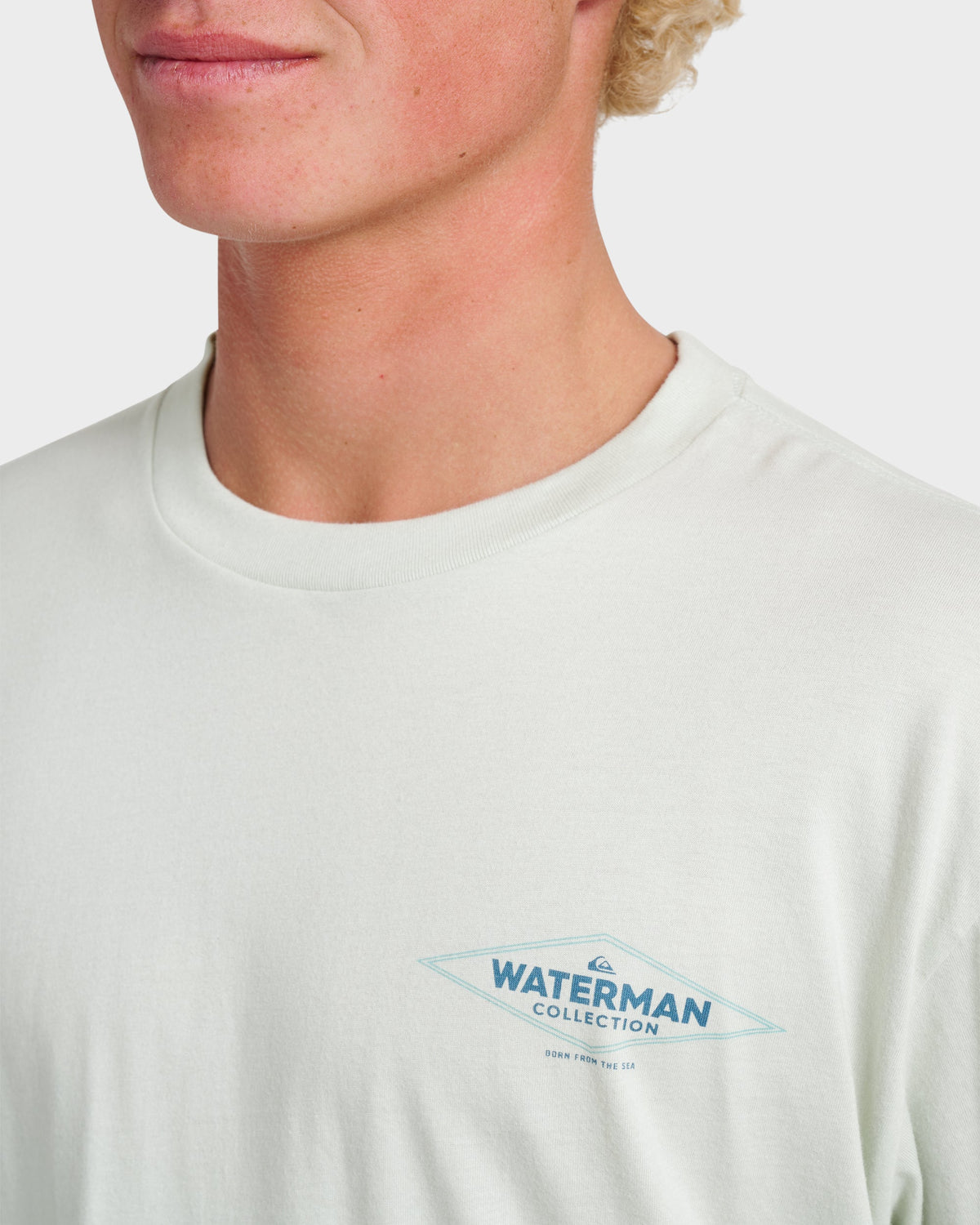Waterman Diamond Classic T-shirt - Smoke | Quick Silver
