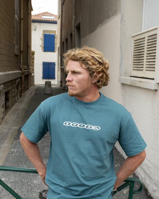 Linked Heavy Weight T-shirt - Mediterranea | Quick Silver