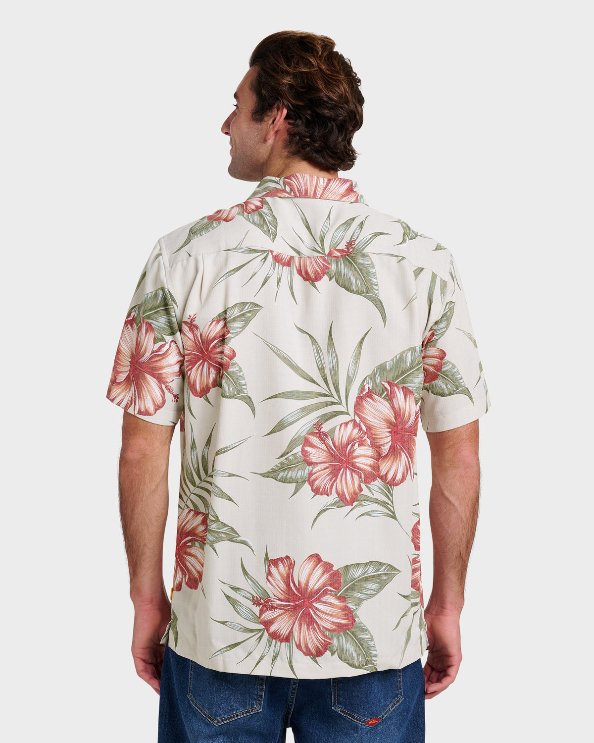 Waterman Tropical Dream Shirt - Moonbeam | Quick Silver