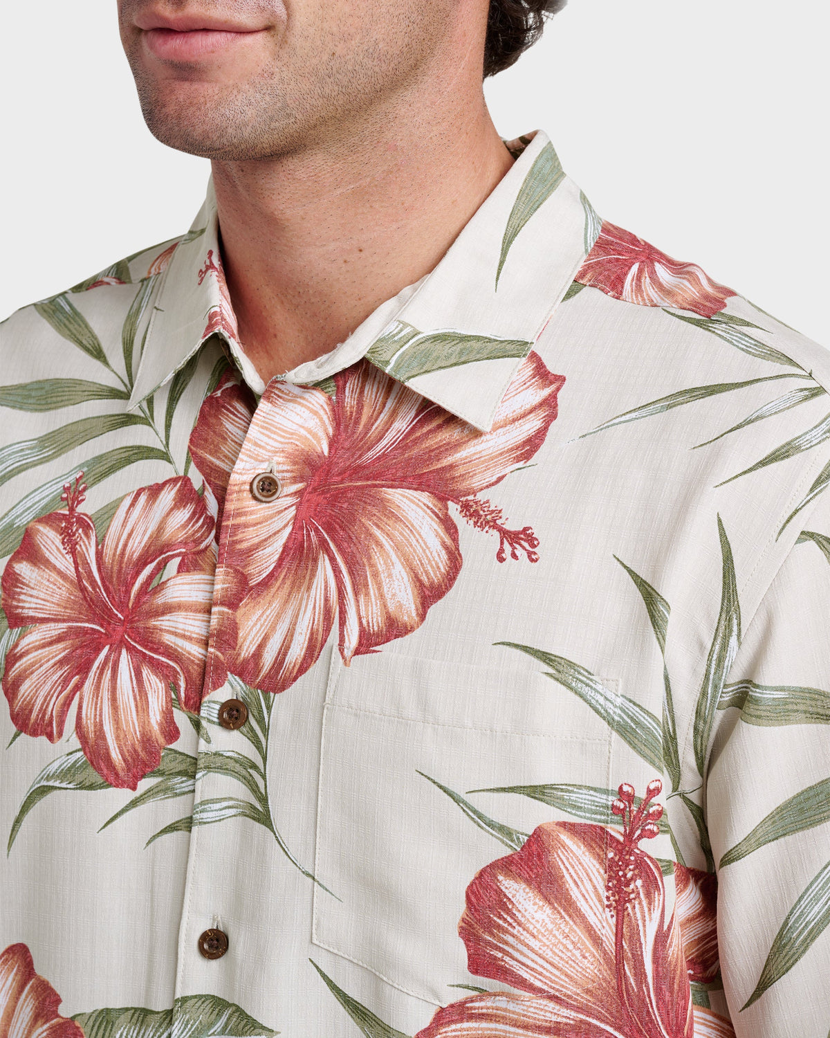 Waterman Tropical Dream Shirt - Moonbeam | Quick Silver