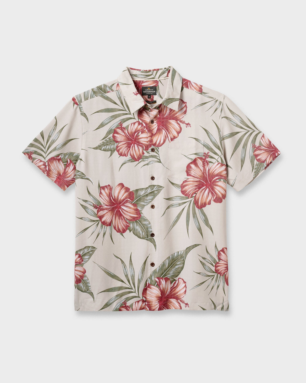 Waterman Tropical Dream Shirt - Moonbeam | Quick Silver