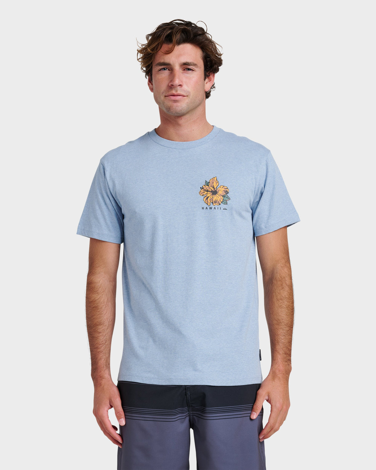 Hi Garden Classic T-shirt - Ashley Blue Heather | Quick Silver