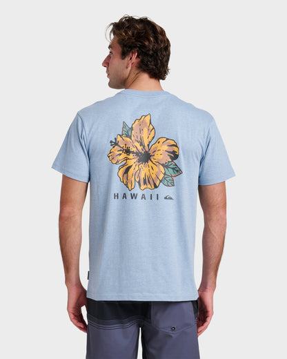 Hi Garden Classic T-shirt - Ashley Blue Heather | Quick Silver