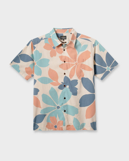 Waterman Flower Power Shirt - Moonbeam | Quick Silver