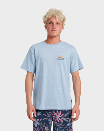 Dawn Patrol Classic T-shirt - Ashley Blue Heather | Quick Silver