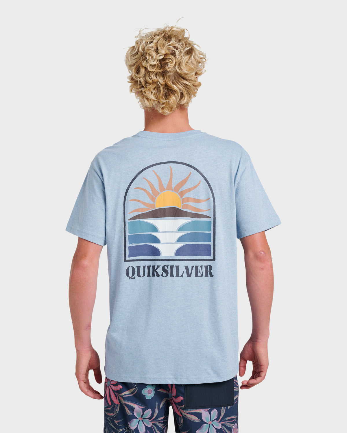 Dawn Patrol Classic T-shirt - Ashley Blue Heather | Quick Silver