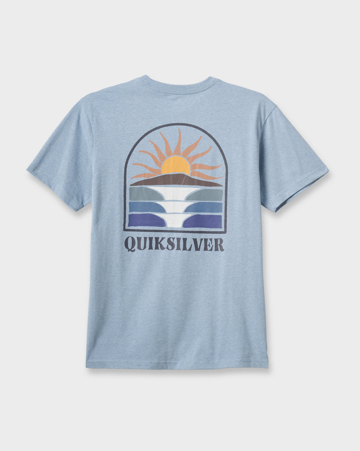 Dawn Patrol Classic T-shirt - Ashley Blue Heather | Quick Silver