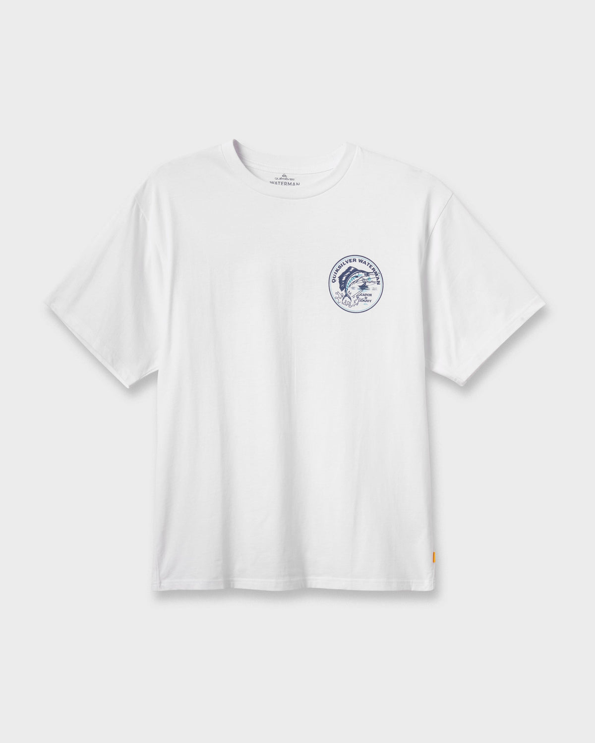 Waterman Catch & Release Classic T-shirt - White | Quick Silver