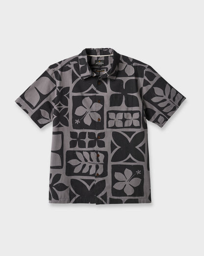 Waterman Tiki Island Shirt - Phantom | Quick Silver