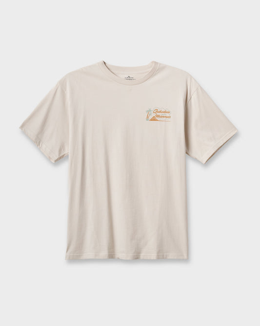 Waterman Tropic Island Classic T-shirt - Moonbeam | Quick Silver
