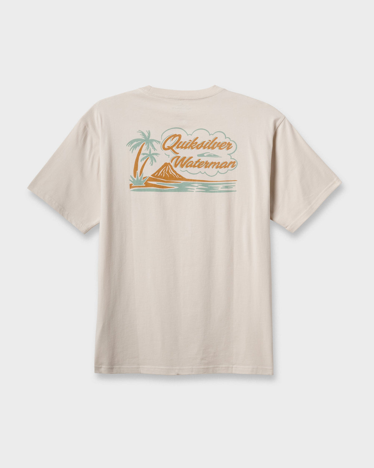 Waterman Tropic Island Classic T-shirt - Moonbeam | Quick Silver