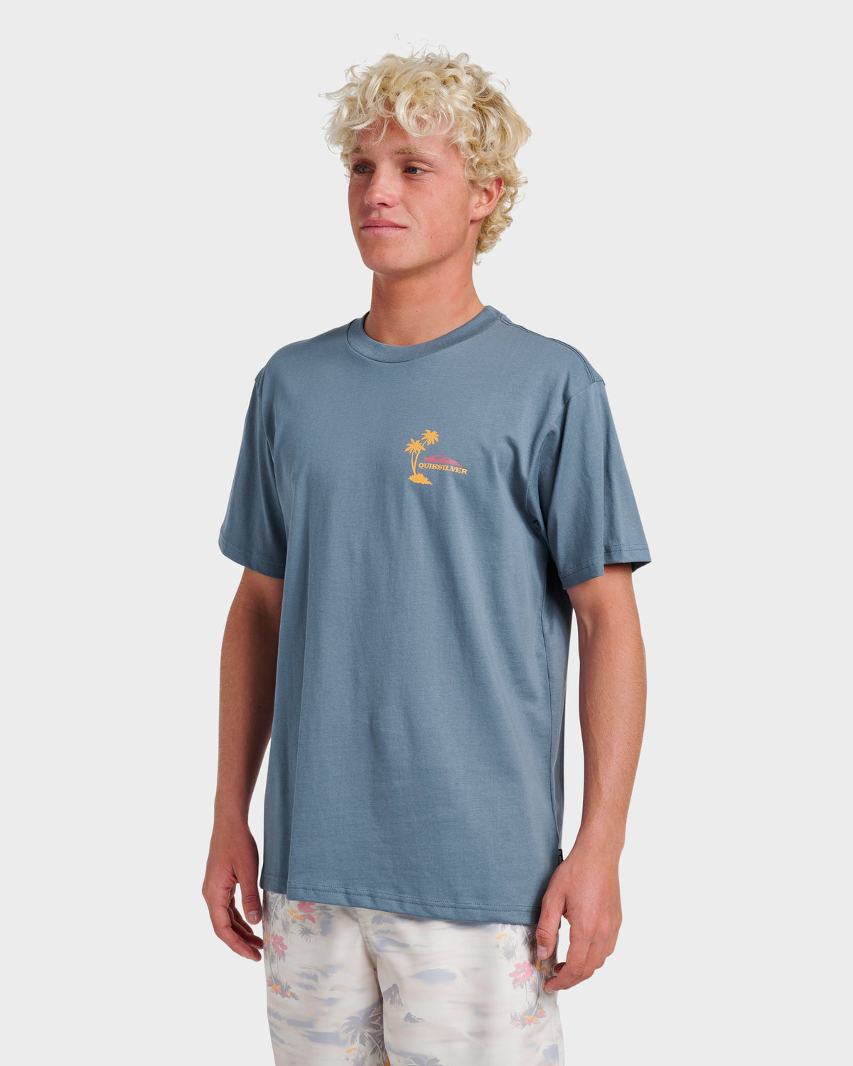 Tropical Surf Classic T-shirt - China Blue | Quick Silver