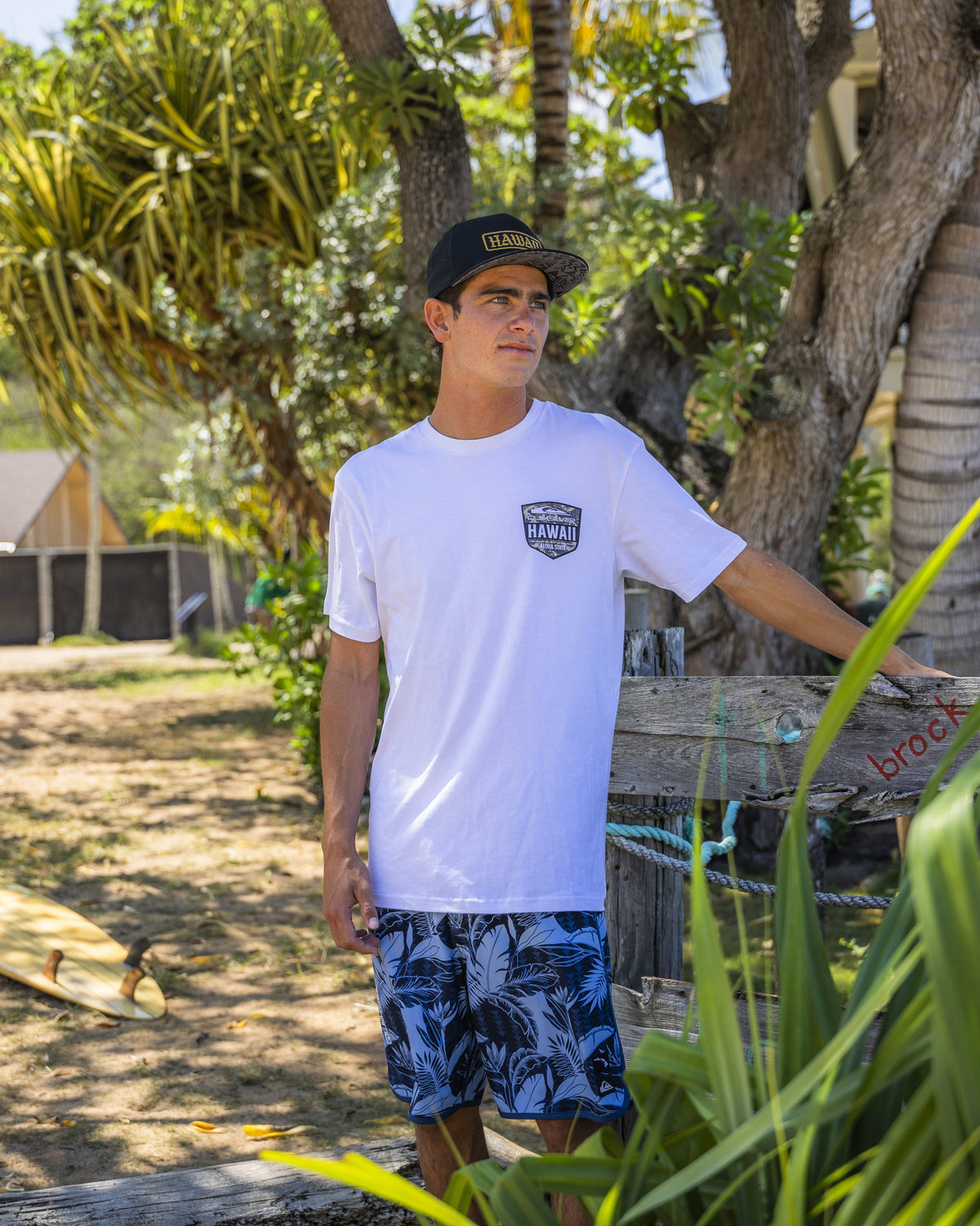 Hi Shield Classic T-shirt - White | Quick Silver