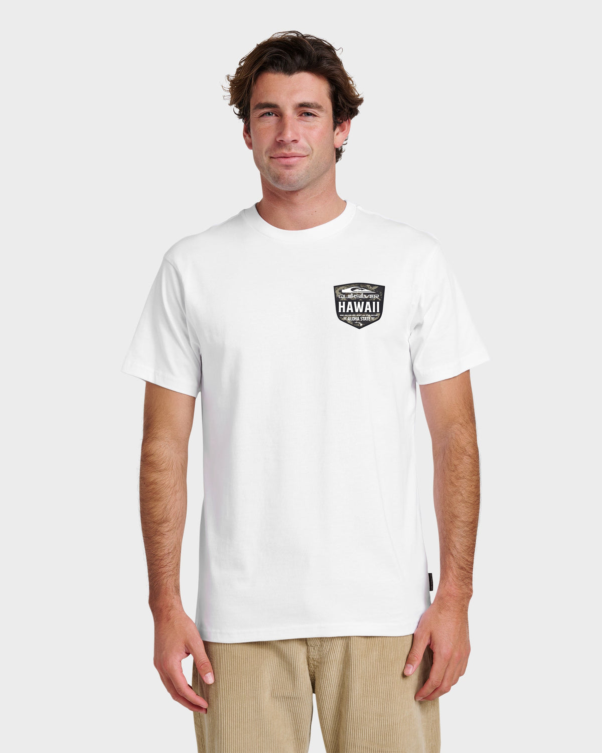Hi Shield Classic T-shirt - White | Quick Silver