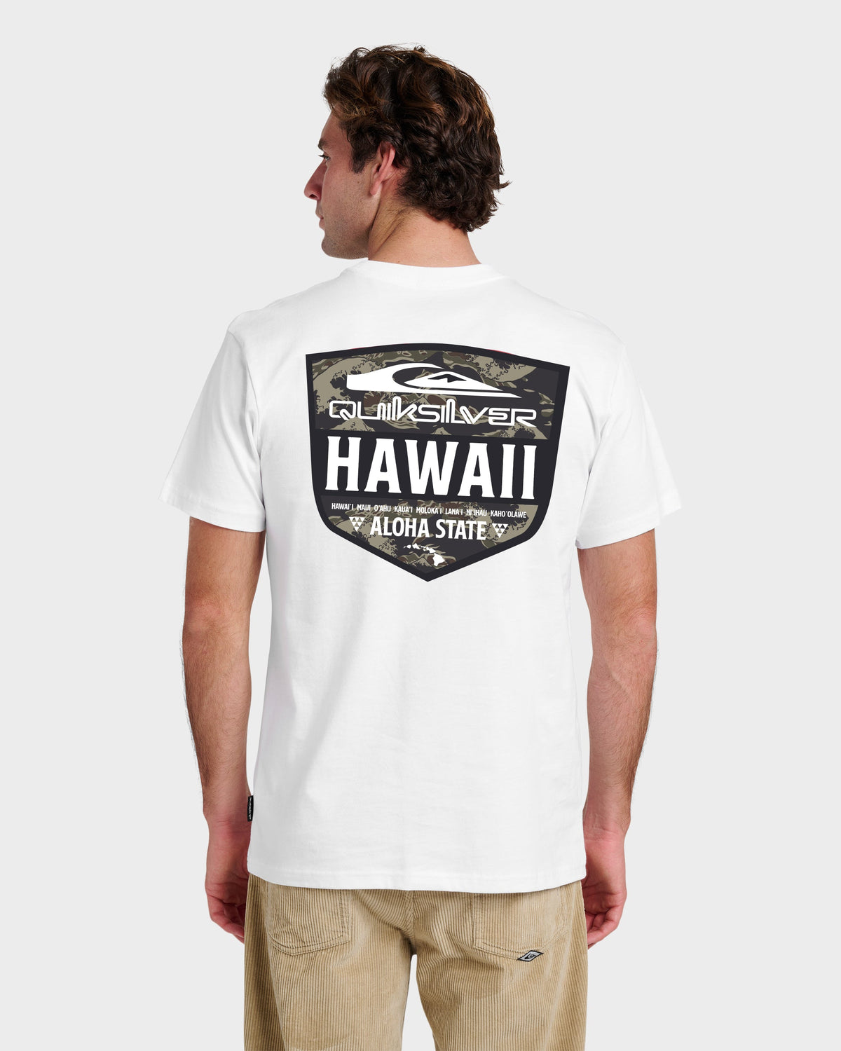 Hi Shield Classic T-shirt - White | Quick Silver