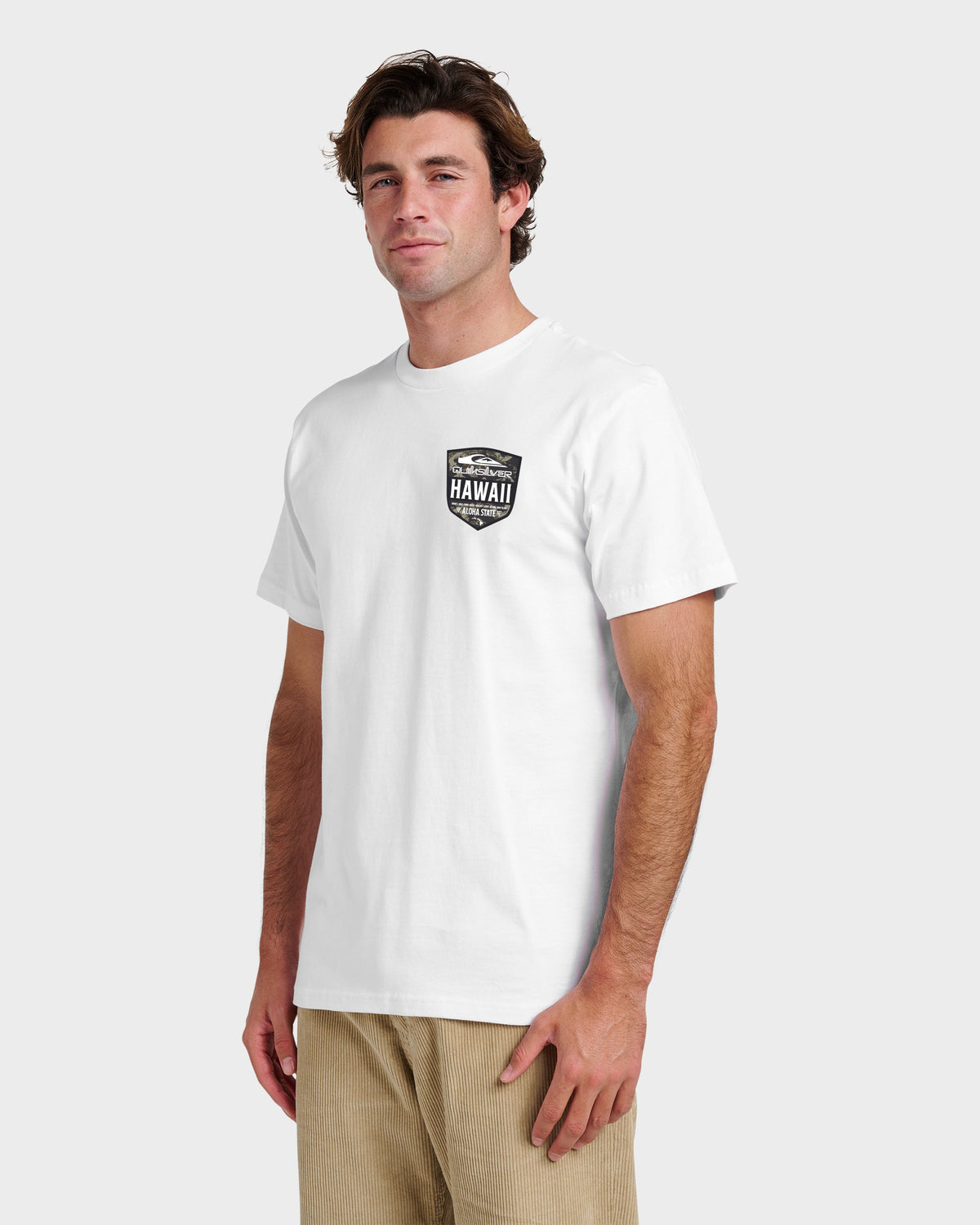 Hi Shield Classic T-shirt - White | Quick Silver