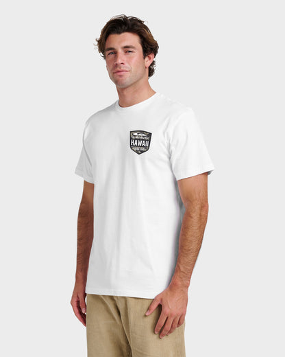 Hi Shield Classic T-shirt - White | Quick Silver