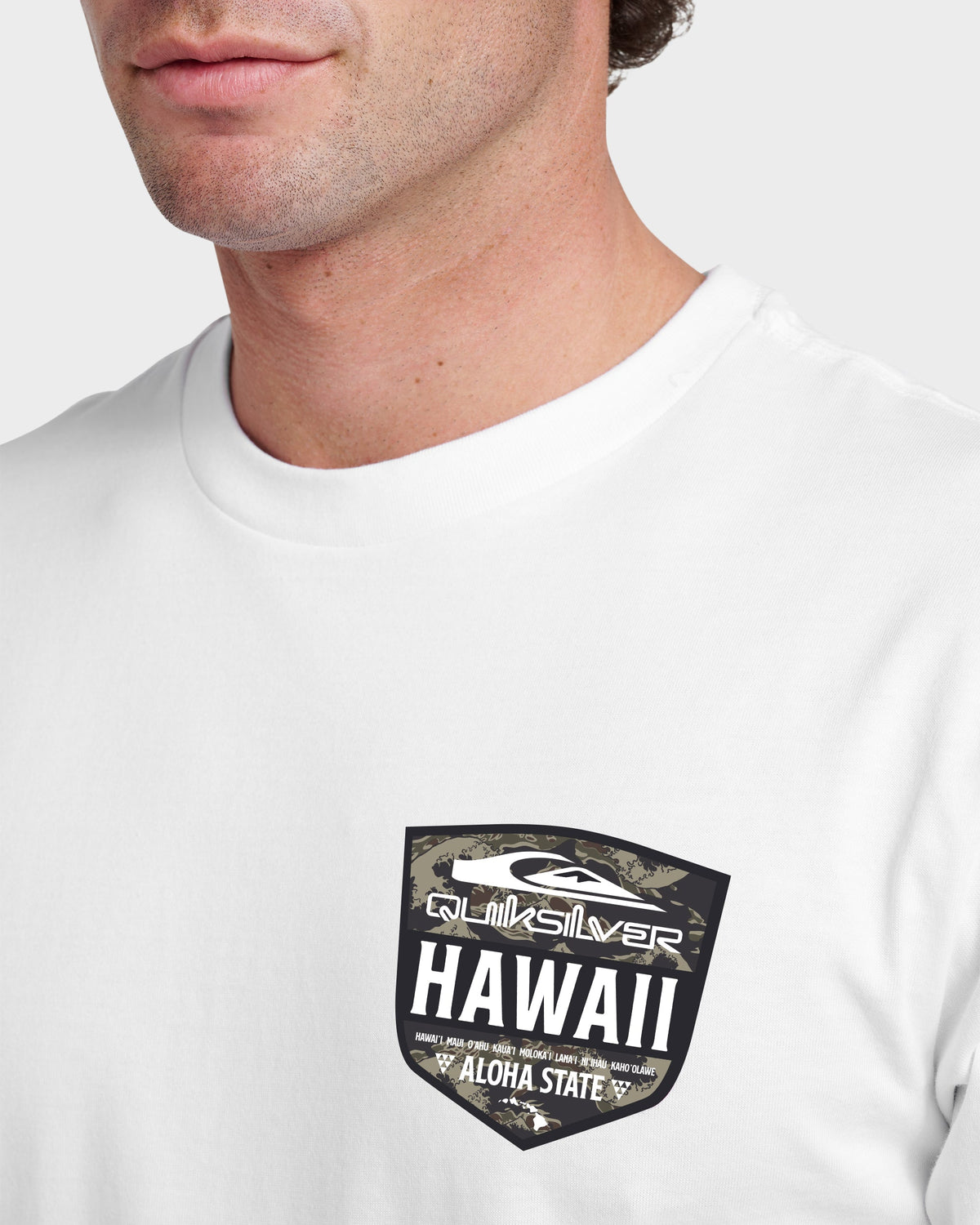 Hi Shield Classic T-shirt - White | Quick Silver