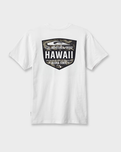 Hi Shield Classic T-shirt - White | Quick Silver