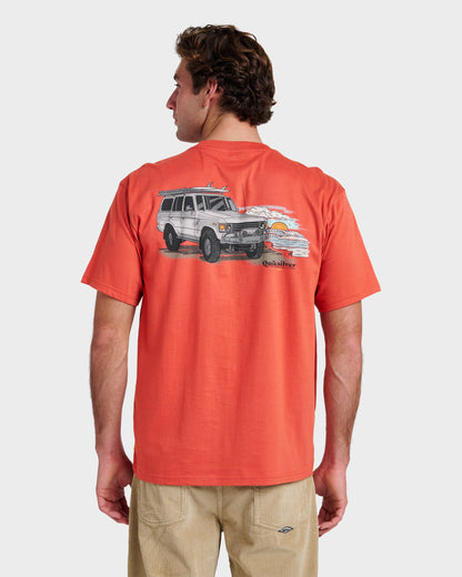 Waterman Adventures Classic T-shirt - Hot Sauce | Quick Silver