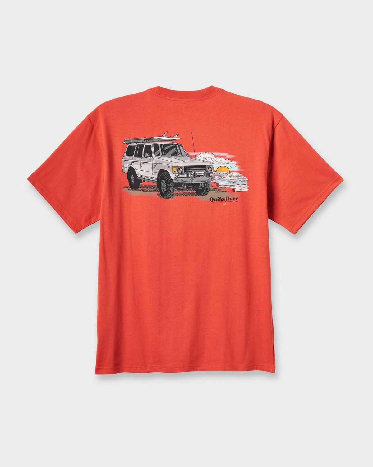 Waterman Adventures Classic T-shirt - Hot Sauce | Quick Silver