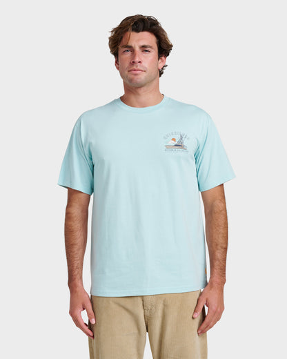 Waterman The Rig Classic T-shirt - Sterling Blue | Quick Silver