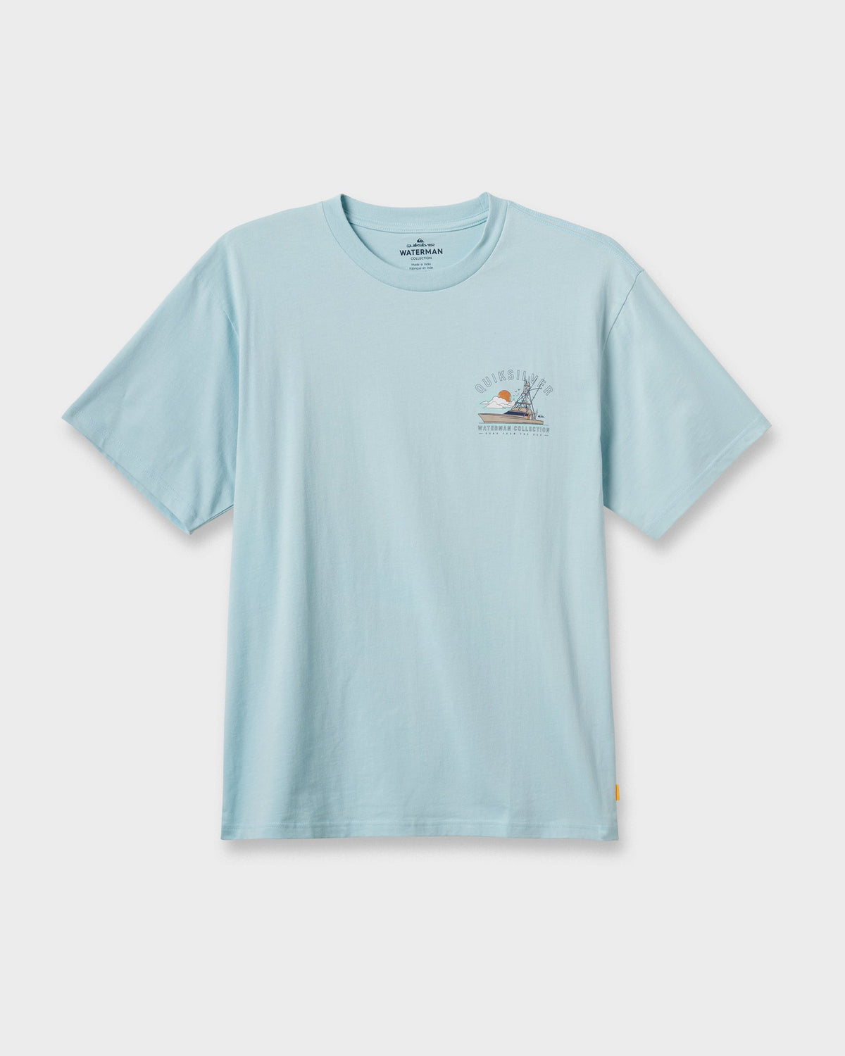 Waterman The Rig Classic T-shirt - Sterling Blue | Quick Silver