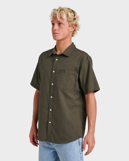 Shoreline Classic Short Sleeve Shirt - Grape Leaf | Quick Silver