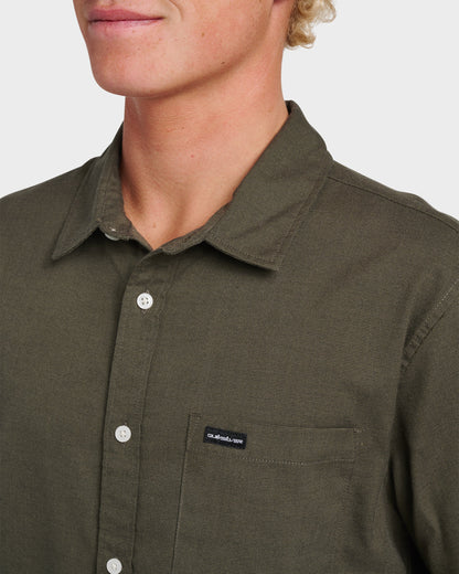 Shoreline Classic Short Sleeve Shirt - Grape Leaf | Quick Silver