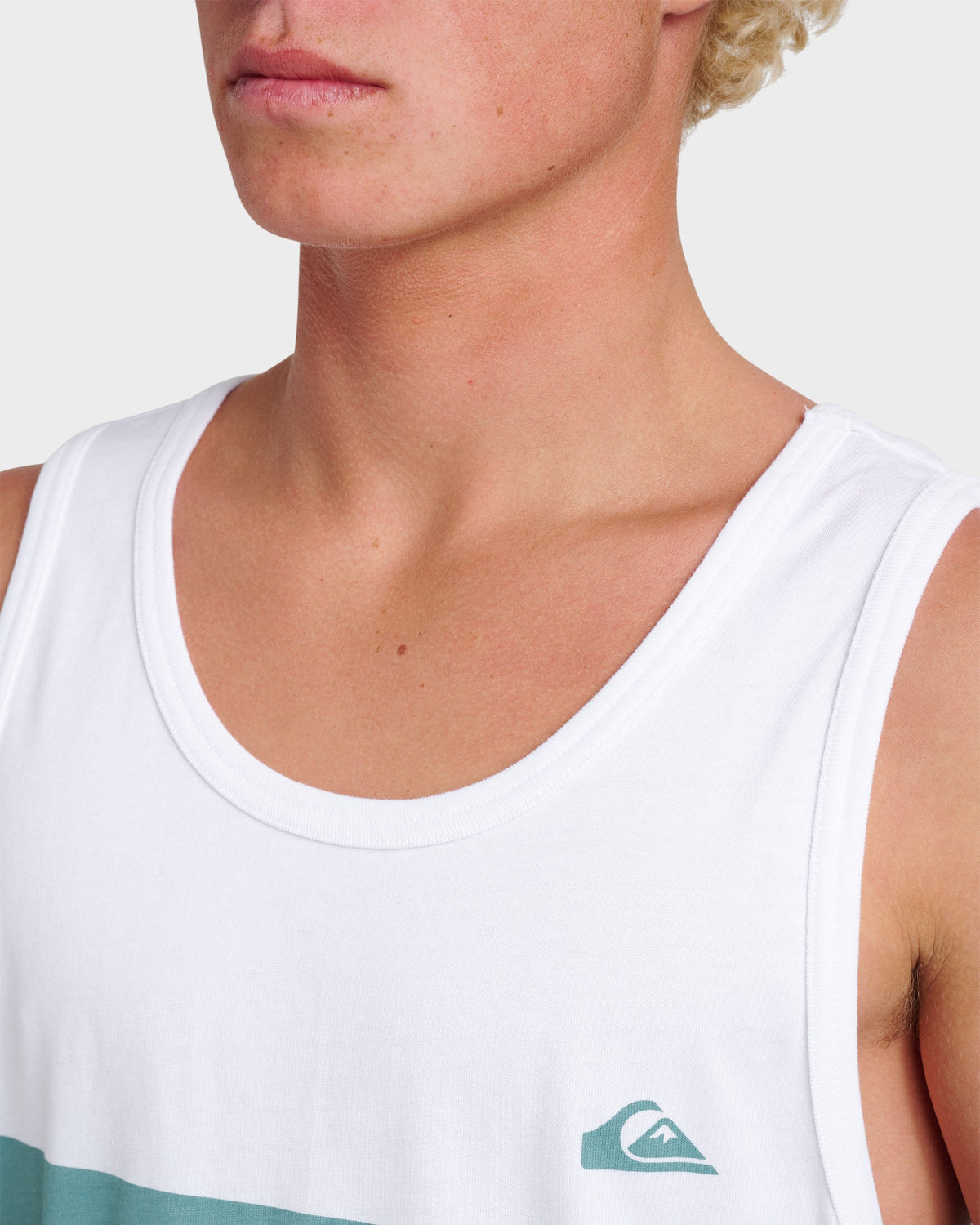 Og Stripe Tank - White | Quick Silver