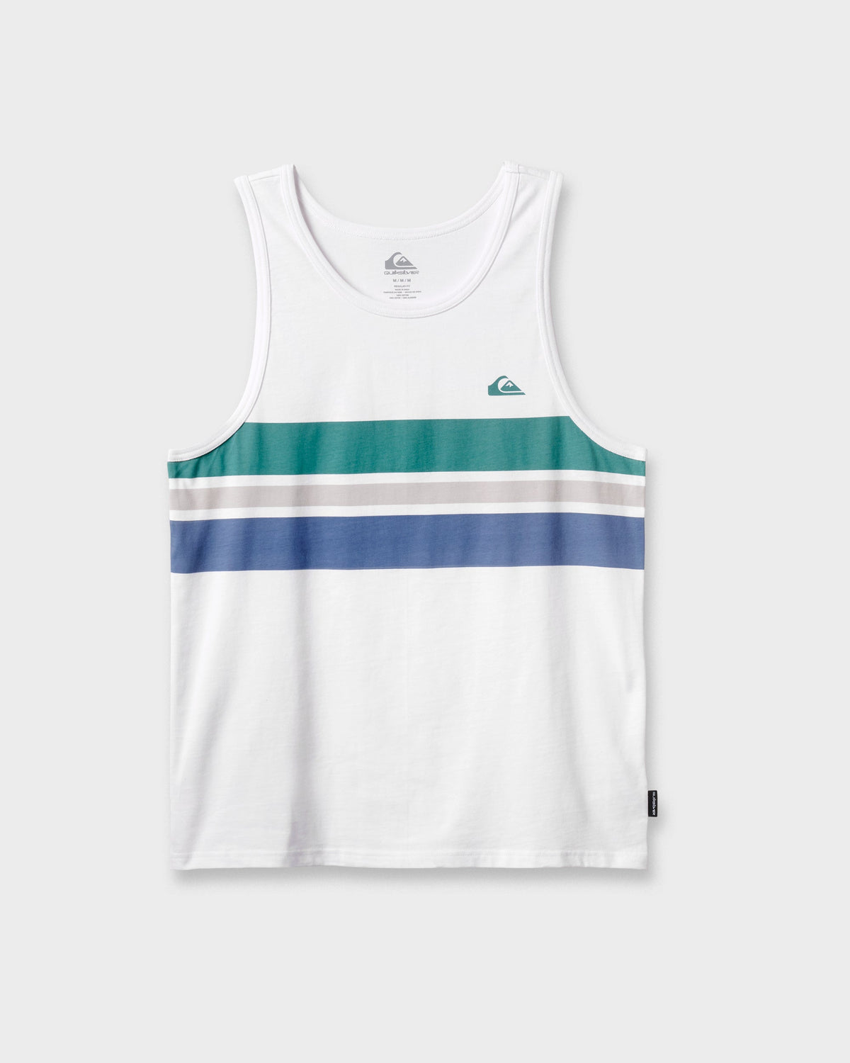 Og Stripe Tank - White | Quick Silver