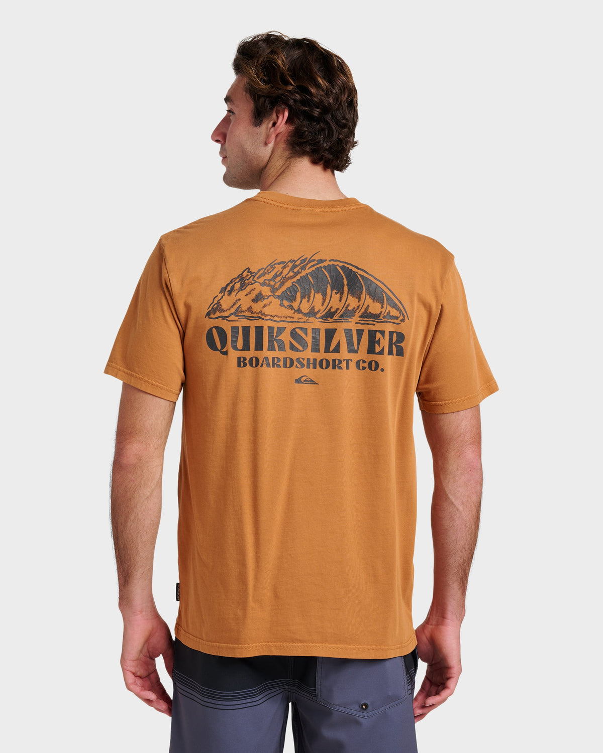 Going Leftpigment Dye T-Shirt - Almond | Quick Silver