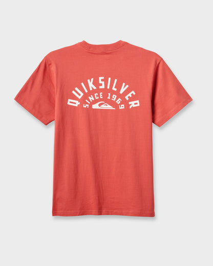 Sunrise Arch Classic T-shirt - Mineral Red | Quick Silver
