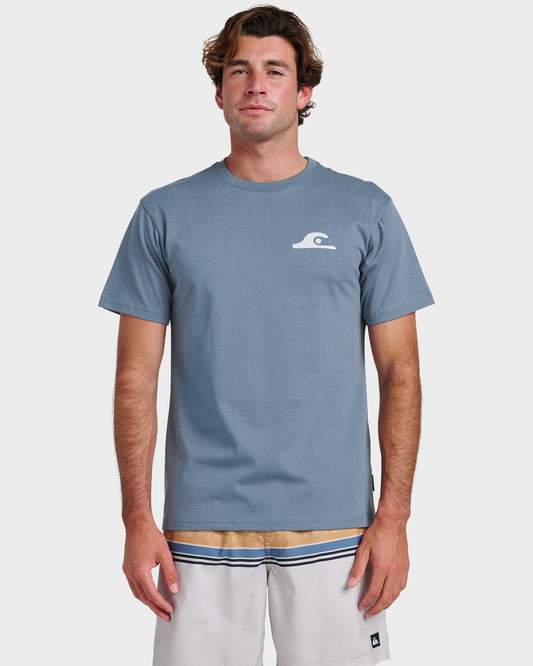 Primitive Scripture Classic T-shirt - China Blue | Quick Silver