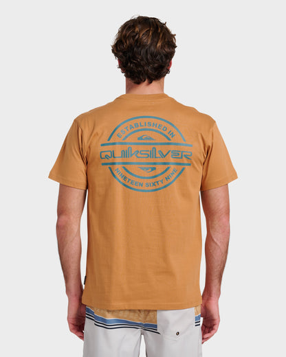 Mirrored Classic T-shirt - Almond | Quick Silver