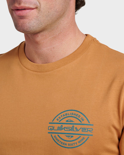 Mirrored Classic T-shirt - Almond | Quick Silver