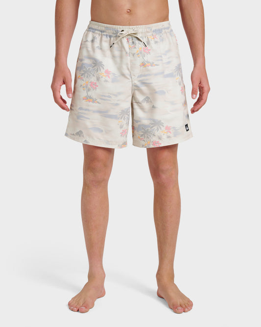 Everyday Tropical Surf 17" Swim Trunks - Moonstruck | Quick Silver
