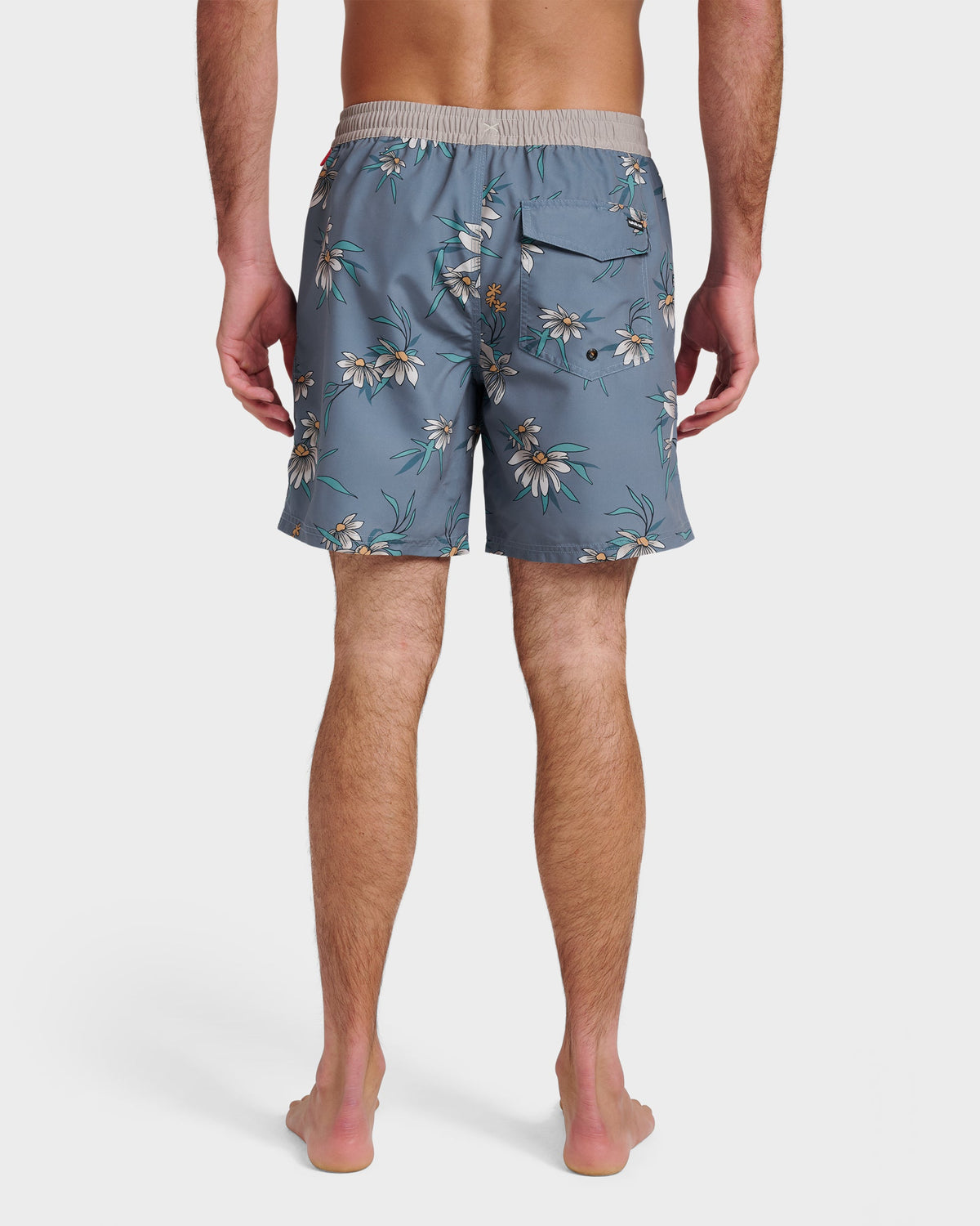 Everyday Coastal Flora 17" Swim Trunks - China Blue | Quick Silver