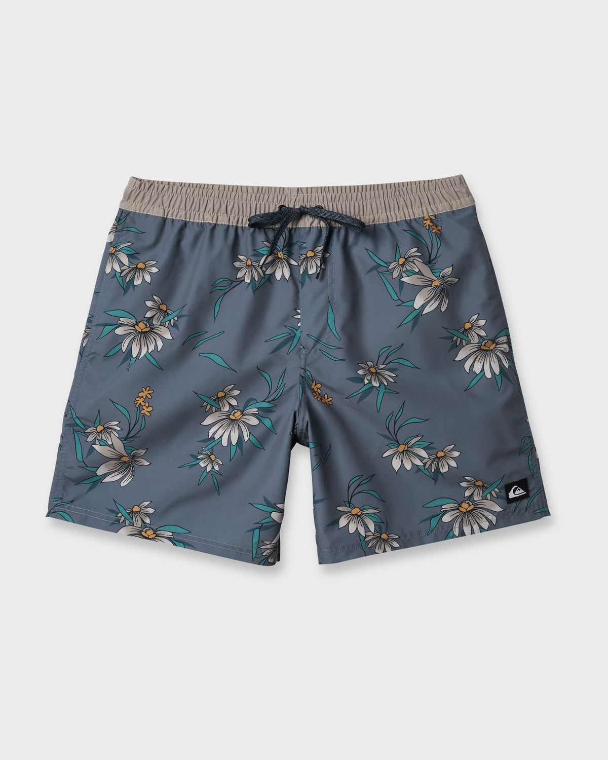 Everyday Coastal Flora 17" Swim Trunks - China Blue | Quick Silver