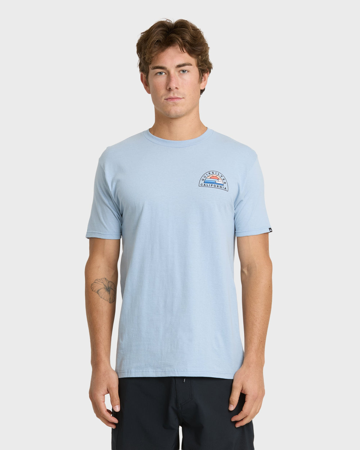 Ca Peelers T-Shirt - Ashley Blue | Quick Silver