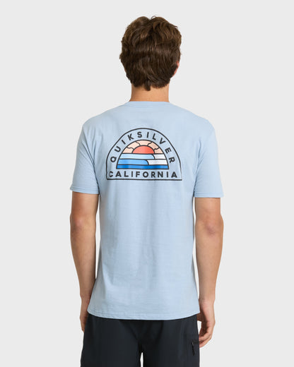 Ca Peelers T-Shirt - Ashley Blue | Quick Silver