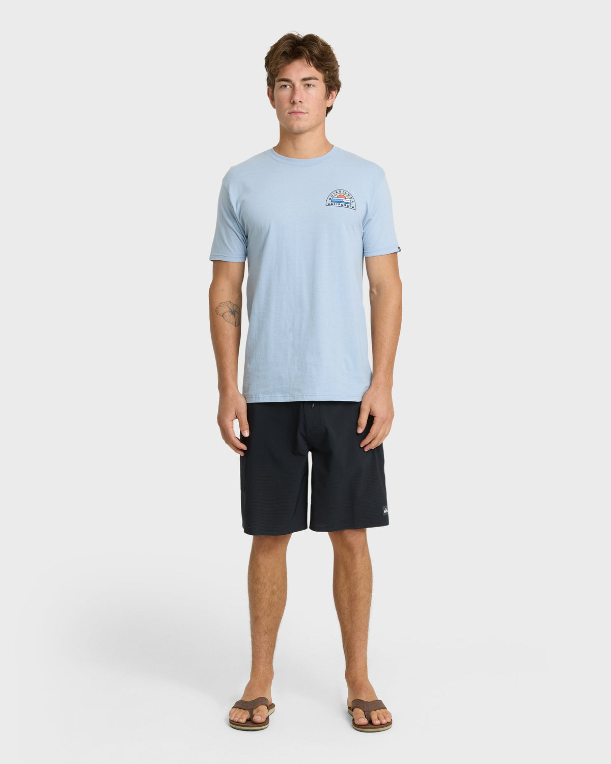 Ca Peelers T-Shirt - Ashley Blue | Quick Silver
