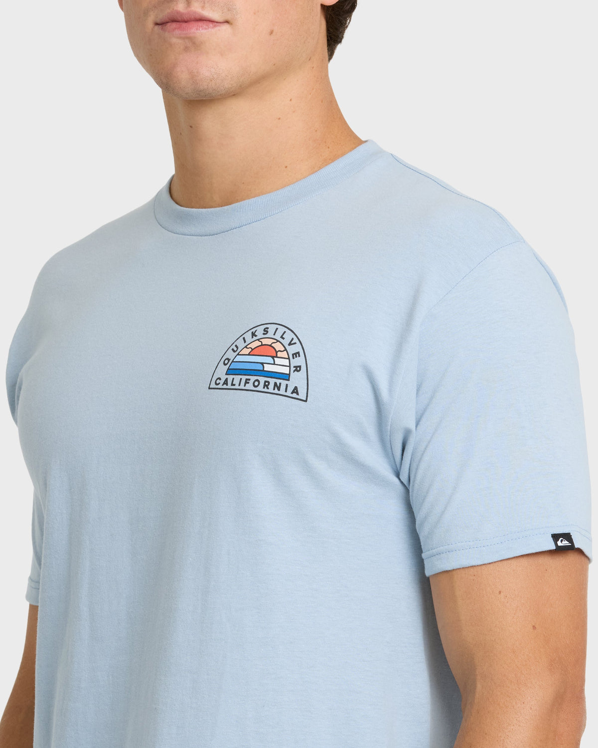 Ca Peelers T-Shirt - Ashley Blue | Quick Silver