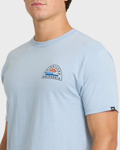 Ca Peelers T-Shirt - Ashley Blue | Quick Silver